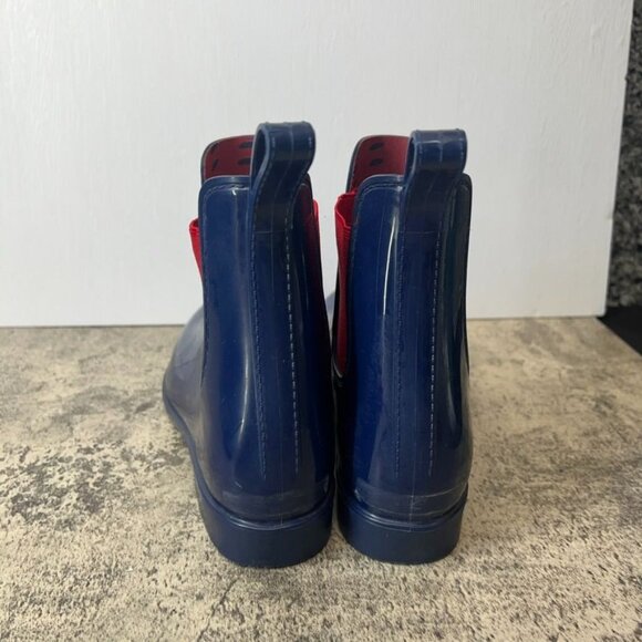Lauren Ralph Lauren Tally Navy Ankle Rainboots Women's size 11 - Picture 4 of 10